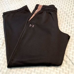 Under Amour Boys Fleece Lined Storm  Technology Loose Sport Pants Size YXL